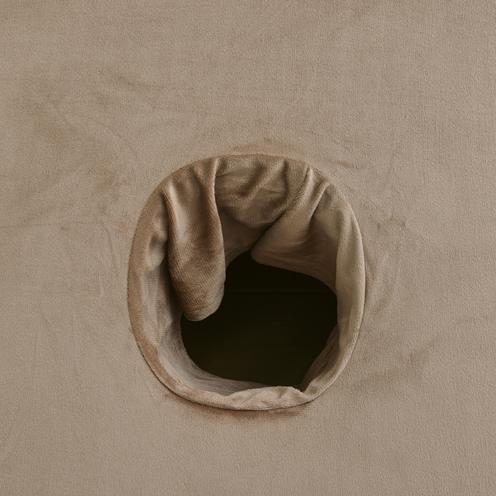 91家纺网 家纺一手货源 找家纺 诗薇娅 2025新款加厚兔毛绒美容床罩  美容床罩四件套 卡其