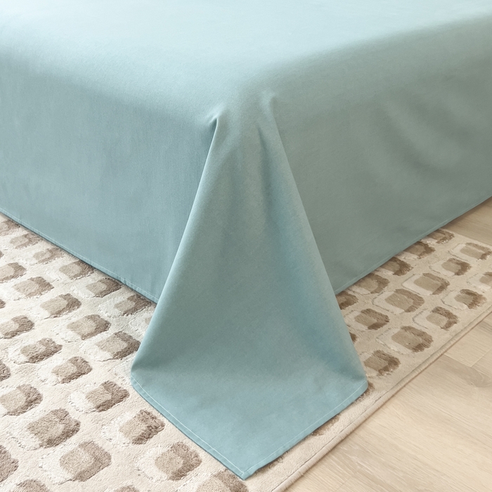 91家纺网 家纺一手货源 找家纺 印季家纺 2025新款全棉纯棉波点蝴蝶结绣花混纺磨毛四件套 星河兰