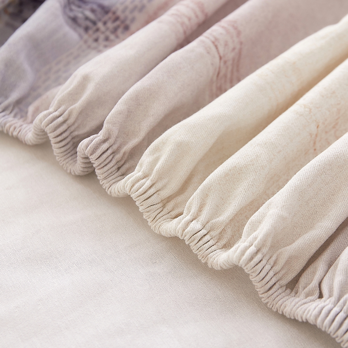 91家纺网 家纺一手货源 找家纺 DoDo 兜兜 2026新款全棉纯棉磨毛印花单床笠 床笠单件 A版绅士