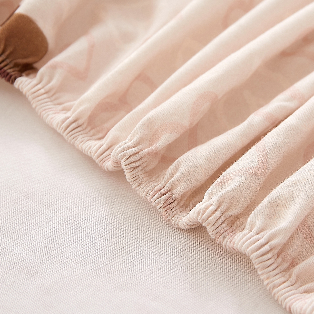 91家纺网 家纺一手货源 找家纺 DoDo 兜兜 2026新款全棉纯棉磨毛印花单床笠 床笠单件 A版旺趣