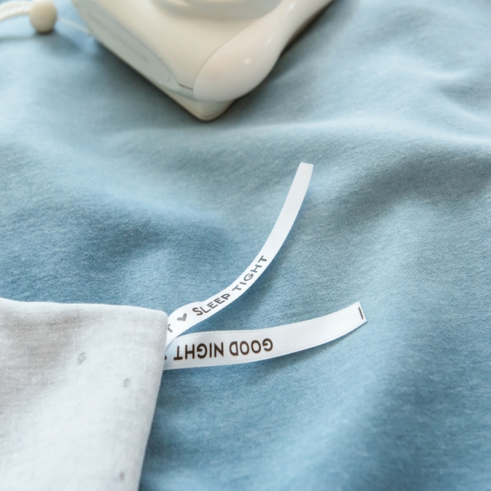 91家纺网 家纺一手货源 找家纺 印季家纺 2025新款全棉纯棉加厚混纺磨毛淡墨痕四件套 淡墨痕-兰