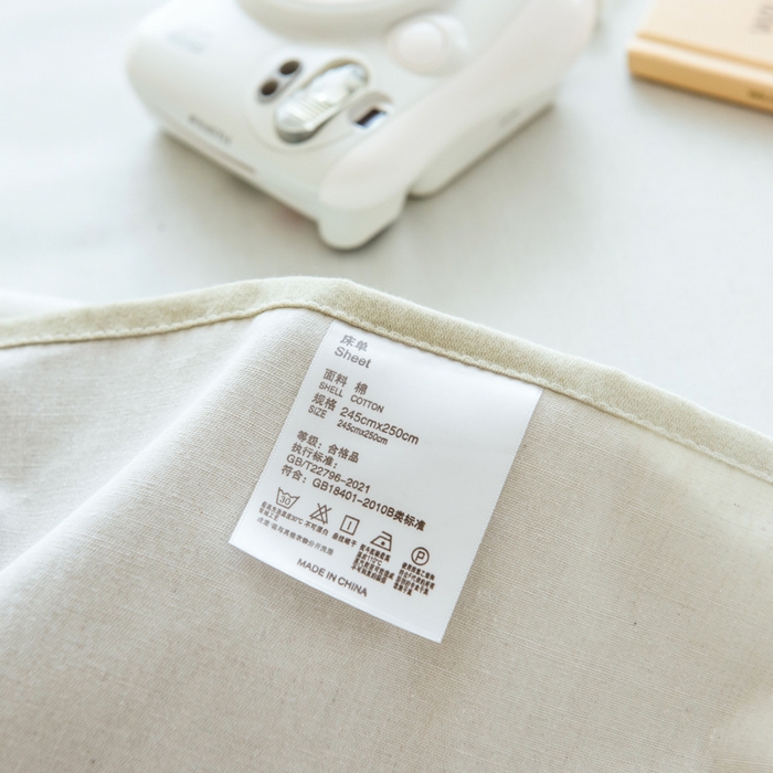 91家纺网 家纺一手货源 找家纺 印季家纺 2025新款全棉纯棉加厚混纺磨毛淡墨痕四件套 淡墨痕-深绿