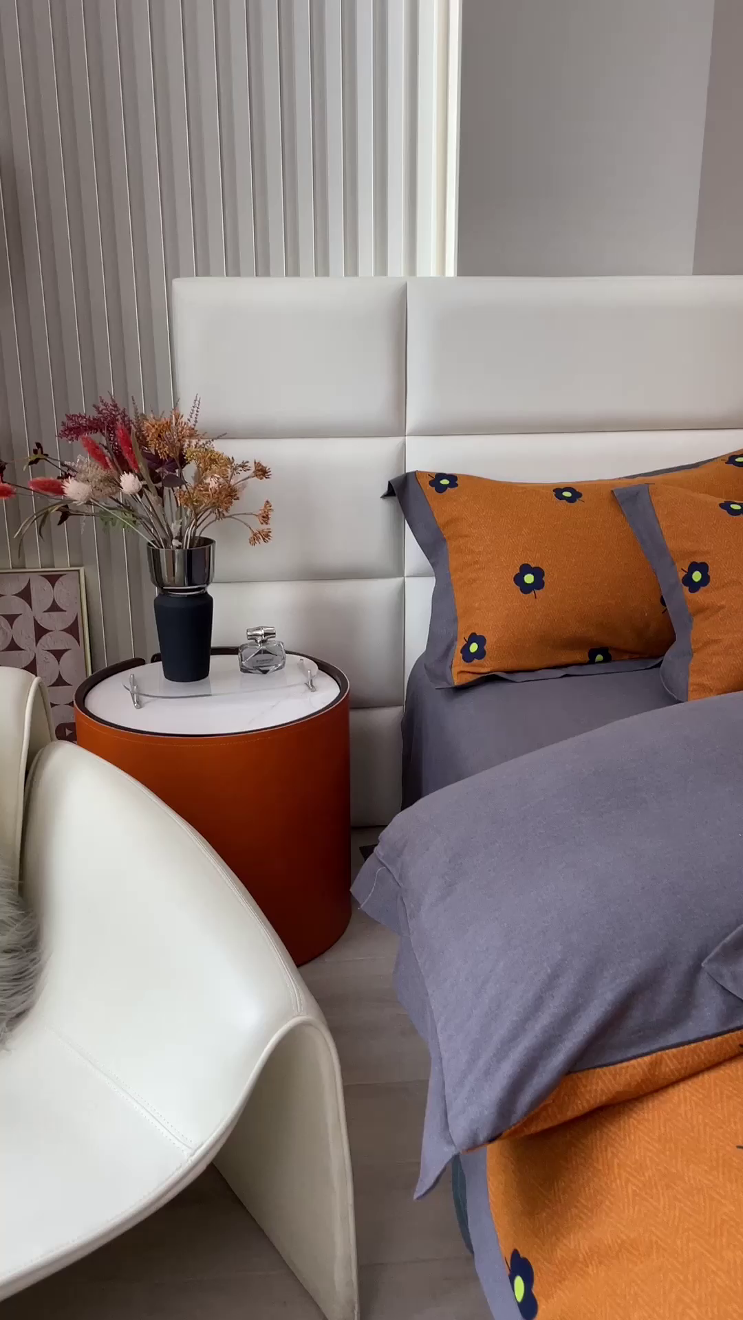 91家纺网 家纺一手货源 找家纺 印季家纺 2025新款生态全棉纯棉磨毛混纺欧式花边款四件套 蓝影花