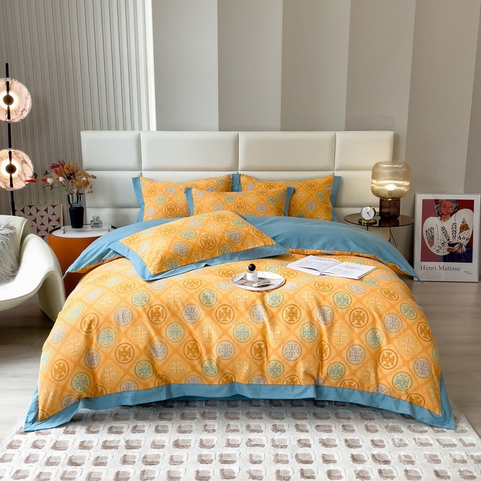 91家纺网 家纺一手货源 找家纺 印季家纺 2025新款生态全棉纯棉磨毛混纺欧式花边款四件套 罗本