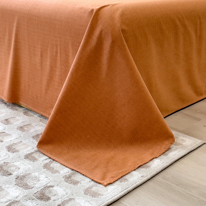 91家纺网 家纺一手货源 找家纺 印季家纺 2025新款生态全棉纯棉磨毛混纺欧式花边款四件套 麦卡