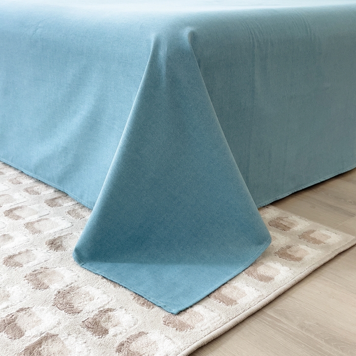 91家纺网 家纺一手货源 找家纺 印季家纺 2025新款生态全棉纯棉磨毛混纺欧式花边款四件套 威登