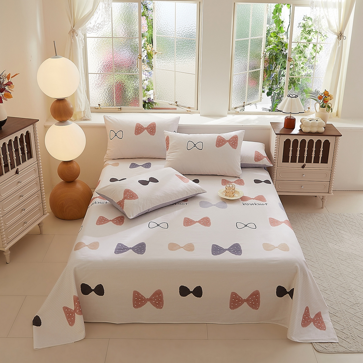 DoDo 兜兜 2026新款全棉纯棉磨毛印花单床单 床单单件 A版可梦