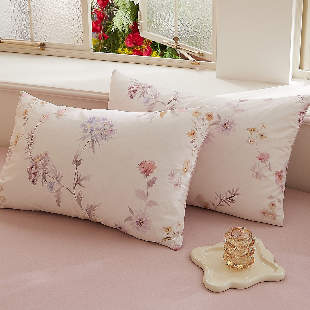 91家纺网 家纺一手货源 找家纺 DoDo 兜兜 2026新款全棉纯棉磨毛印花单床单 床单单件 B版草莓晶-温莎