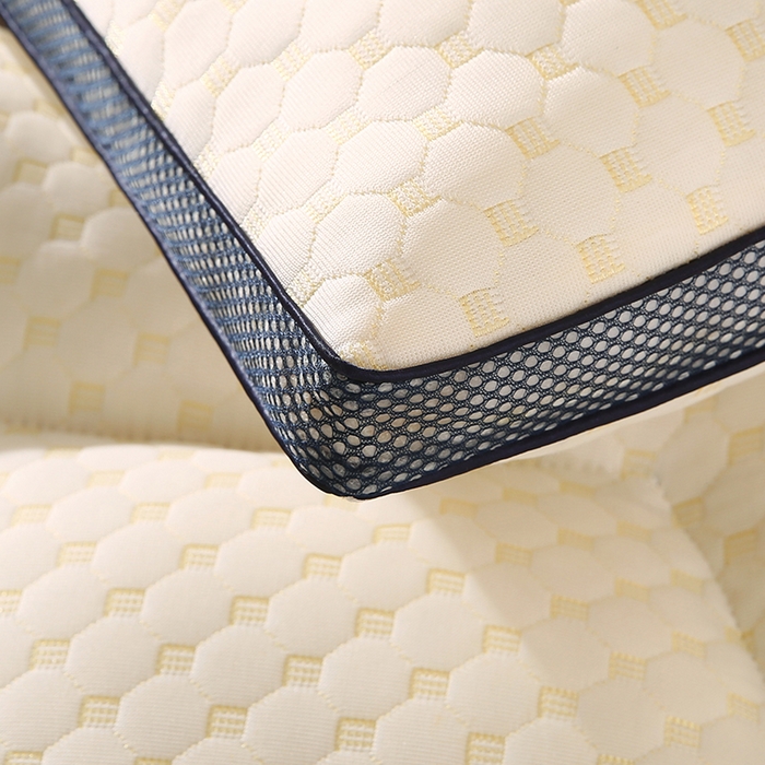 91家纺网 家纺一手货源 找家纺 （总）金牛枕芯 2025新款水立方笑脸针织按摩spa枕笑脸枕枕头枕芯