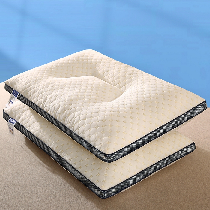 91家纺网 家纺一手货源 找家纺 （总）金牛枕芯 2025新款水立方笑脸针织按摩spa枕笑脸枕枕头枕芯