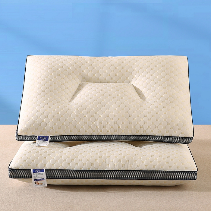 （总）金牛枕芯 2025新款水立方笑脸针织按摩spa枕笑脸枕枕头枕芯