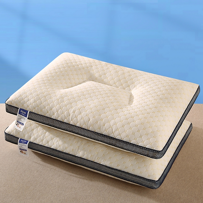 91家纺网 家纺一手货源 找家纺 （总）金牛枕芯 2025新款水立方笑脸针织按摩spa枕笑脸枕枕头枕芯