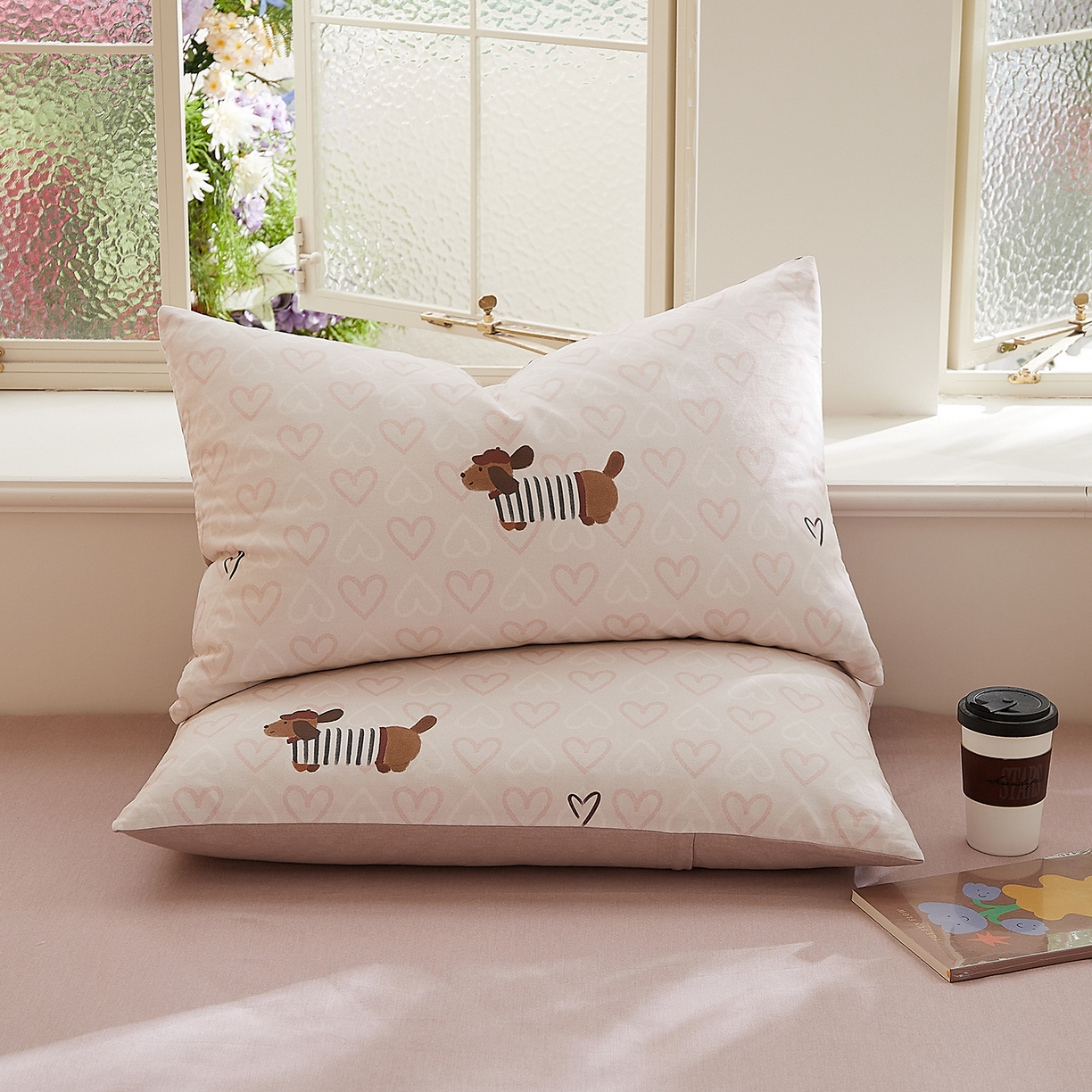 DoDo 兜兜 2026新款全棉纯棉磨毛印花单枕套 枕套单件 旺趣