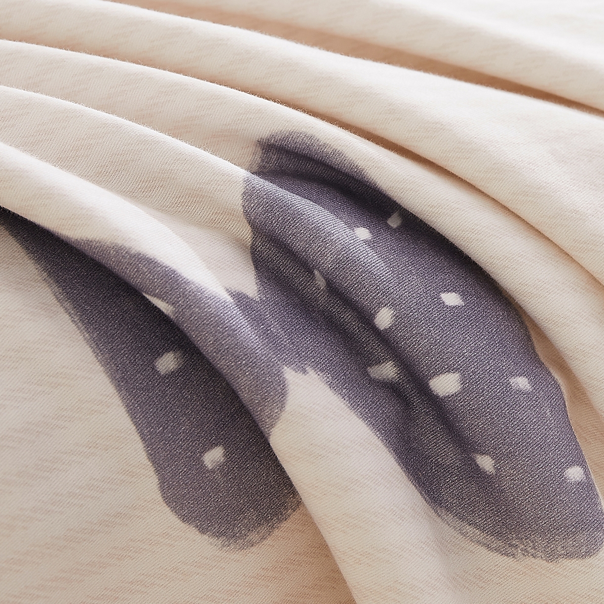 91家纺网 家纺一手货源 找家纺 DoDo 兜兜 2026新款全棉纯棉磨毛印花单枕套 枕套单件 可梦