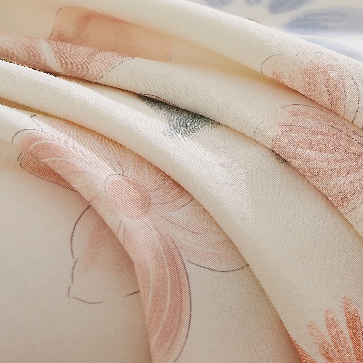 91家纺网 家纺一手货源 找家纺 DoDo 兜兜 2026新款全棉纯棉磨毛印花单枕套 枕套单件 晨花