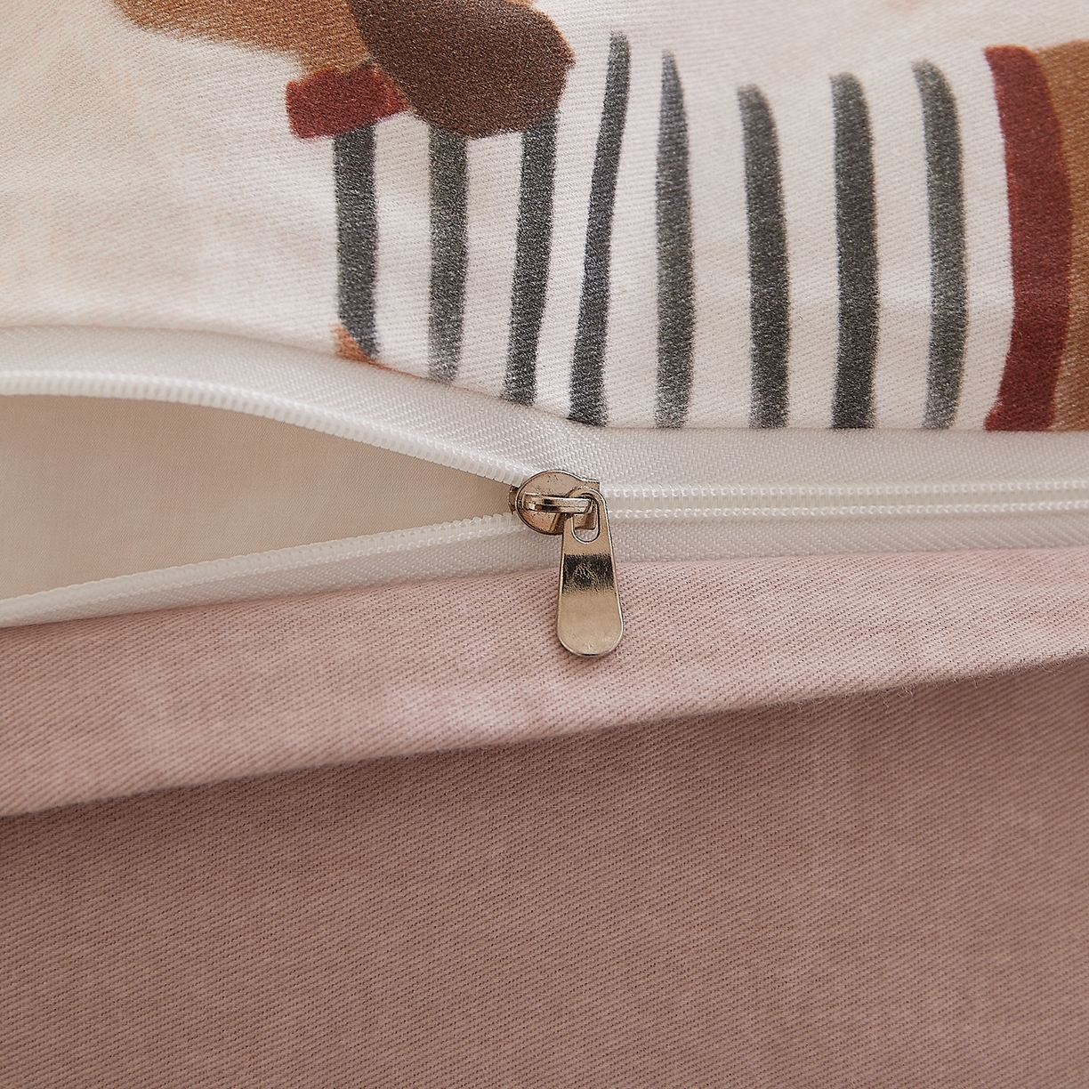 91家纺网 家纺一手货源 找家纺 DoDo 兜兜 2026新款全棉纯棉磨毛印花单枕套 枕套单件 旺趣