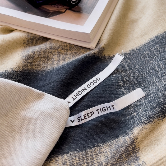 91家纺网 家纺一手货源 找家纺 印季家纺 2025新款全棉纯棉生态印花加厚混纺磨毛四件套 古堡