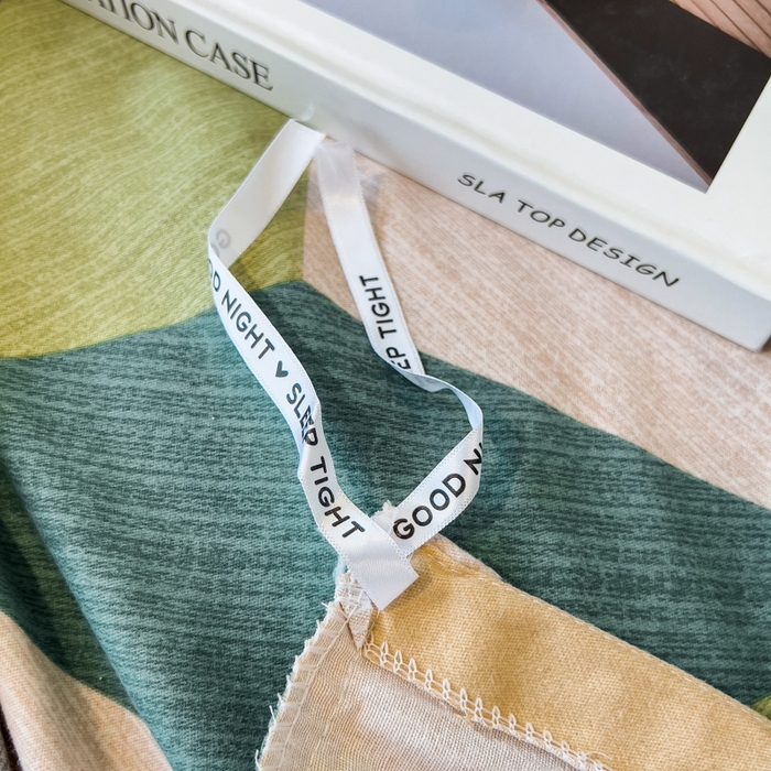 91家纺网 家纺一手货源 找家纺 印季家纺 2025新款全棉纯棉生态印花加厚混纺磨毛四件套 几何空间