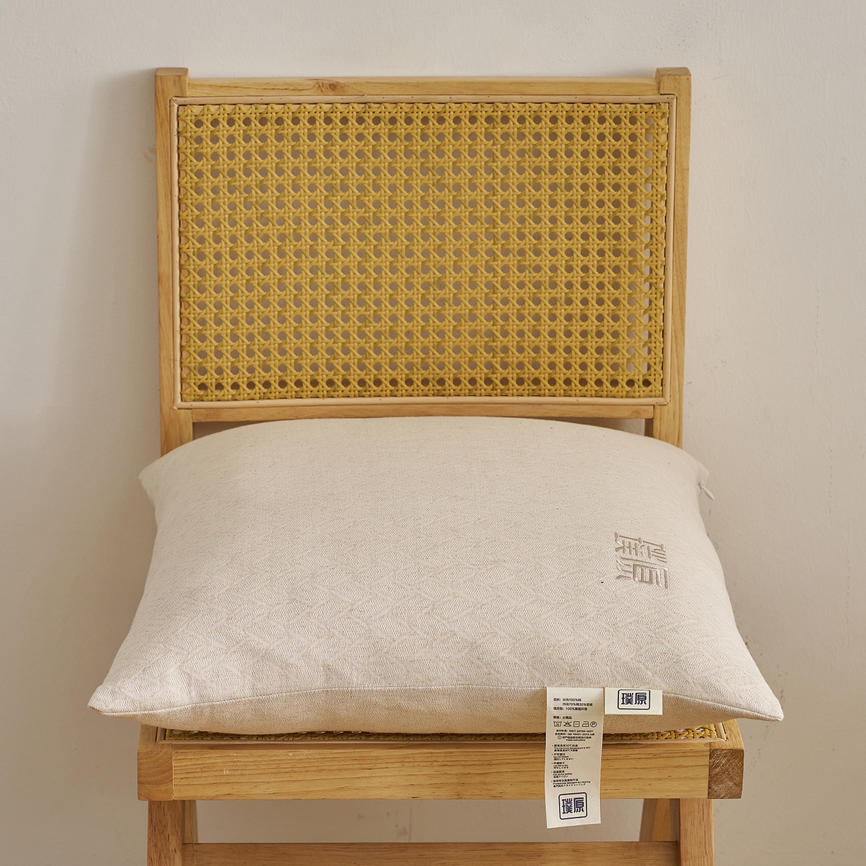 91家纺网 家纺一手货源 找家纺 （总）乐可 2025新款棉麻璞原抱枕靠垫枕头枕芯