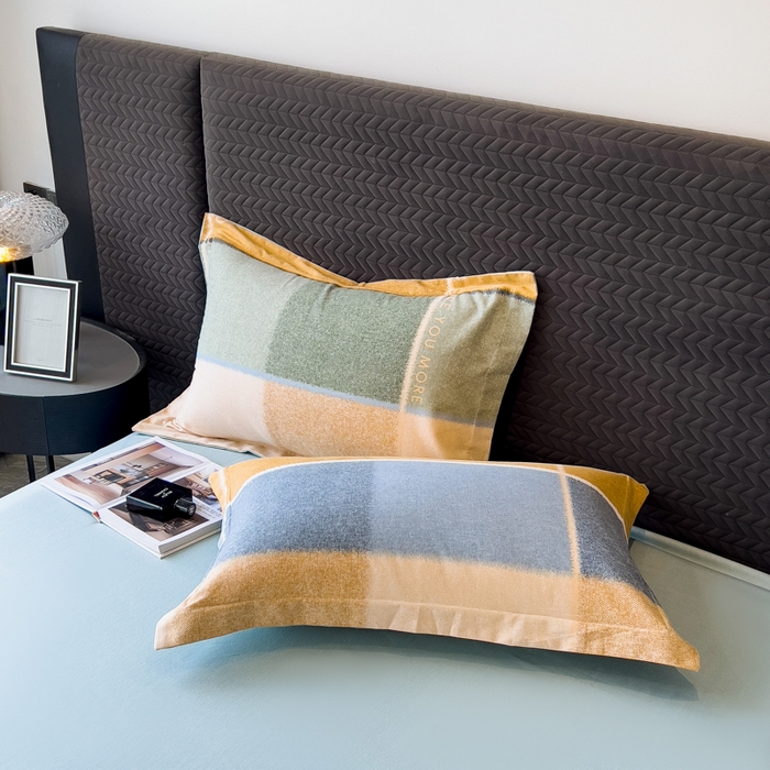 91家纺网 家纺一手货源 找家纺 印季家纺 2025新款全棉纯棉生态印花加厚混纺磨毛四件套 精致生活