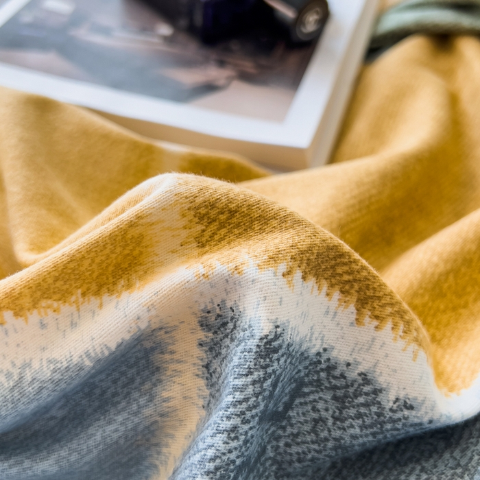 91家纺网 家纺一手货源 找家纺 印季家纺 2025新款全棉纯棉生态印花加厚混纺磨毛四件套 精致生活