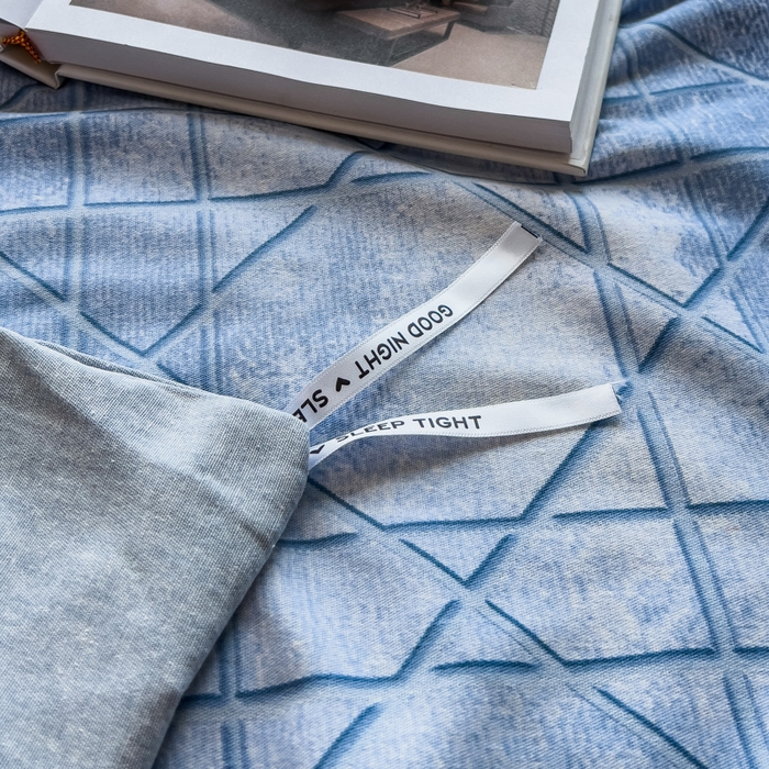 91家纺网 家纺一手货源 找家纺 印季家纺 2025新款全棉纯棉生态印花加厚混纺磨毛四件套 欧碧-兰