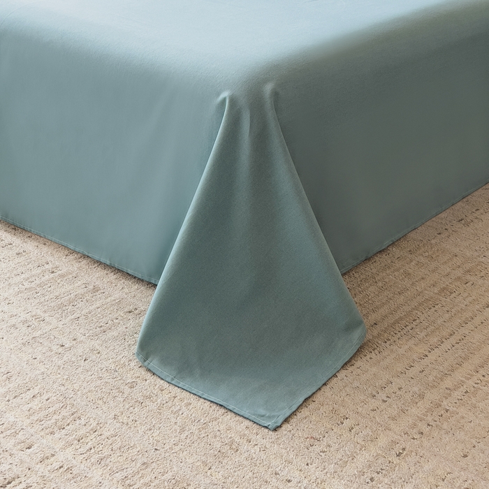 91家纺网 家纺一手货源 找家纺 印季家纺 2025新款全棉纯棉生态印花加厚混纺磨毛四件套 欧云（灰）