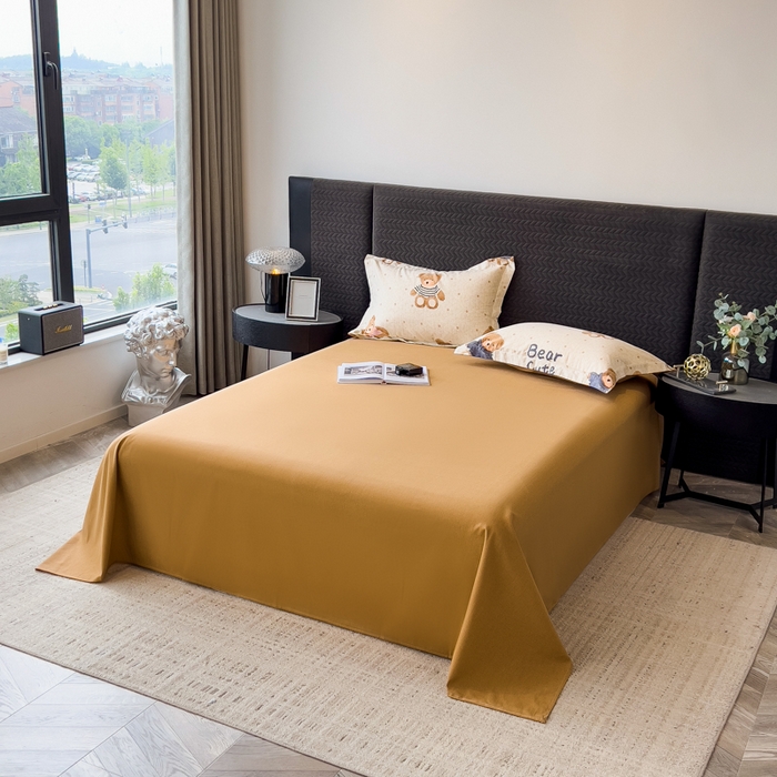 91家纺网 家纺一手货源 找家纺 印季家纺 2025新款全棉纯棉生态印花加厚混纺磨毛四件套 奇想