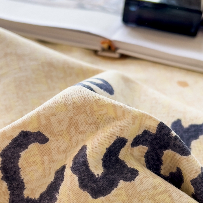 91家纺网 家纺一手货源 找家纺 印季家纺 2025新款全棉纯棉生态印花加厚混纺磨毛四件套 奇想