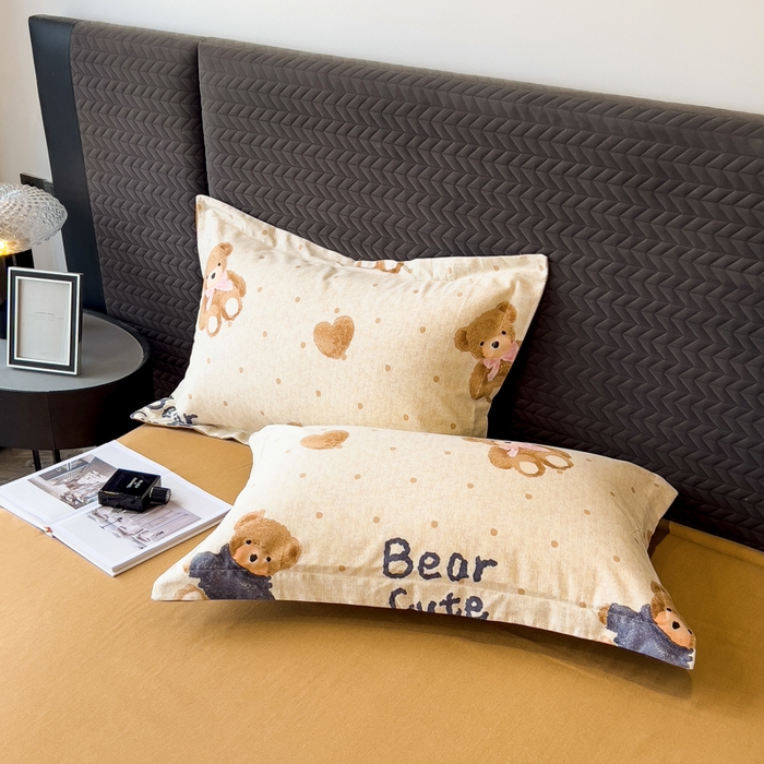 91家纺网 家纺一手货源 找家纺 印季家纺 2025新款全棉纯棉生态印花加厚混纺磨毛四件套 奇想