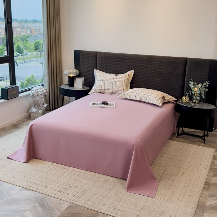 91家纺网 家纺一手货源 找家纺 印季家纺 2025新款全棉纯棉生态印花加厚混纺磨毛四件套 维纳斯（咖）