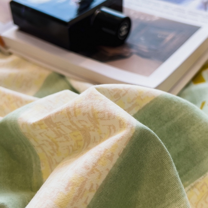 91家纺网 家纺一手货源 找家纺 印季家纺 2025新款全棉纯棉生态印花加厚混纺磨毛四件套 无忧