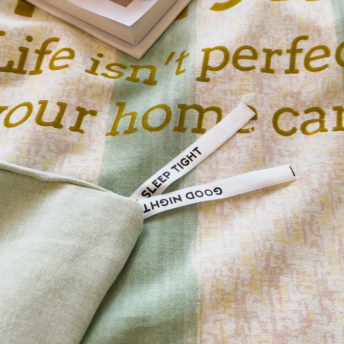 91家纺网 家纺一手货源 找家纺 印季家纺 2025新款全棉纯棉生态印花加厚混纺磨毛四件套 无忧