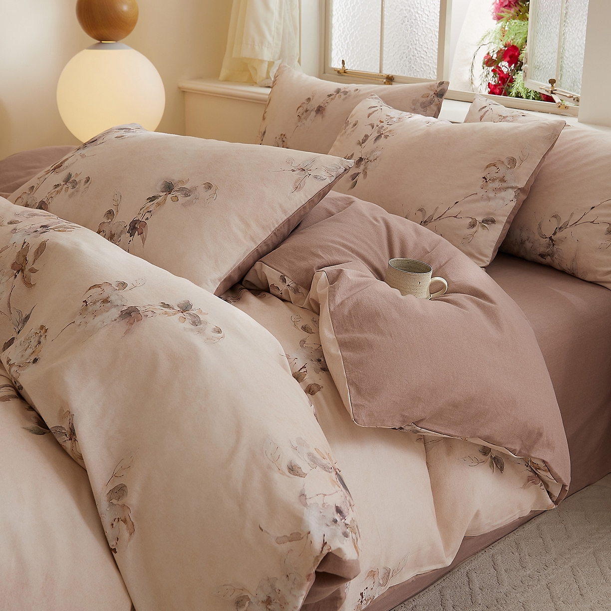 DoDo 兜兜 2026新款全棉纯棉磨毛印花三四件套 可定做尺寸 花蔓