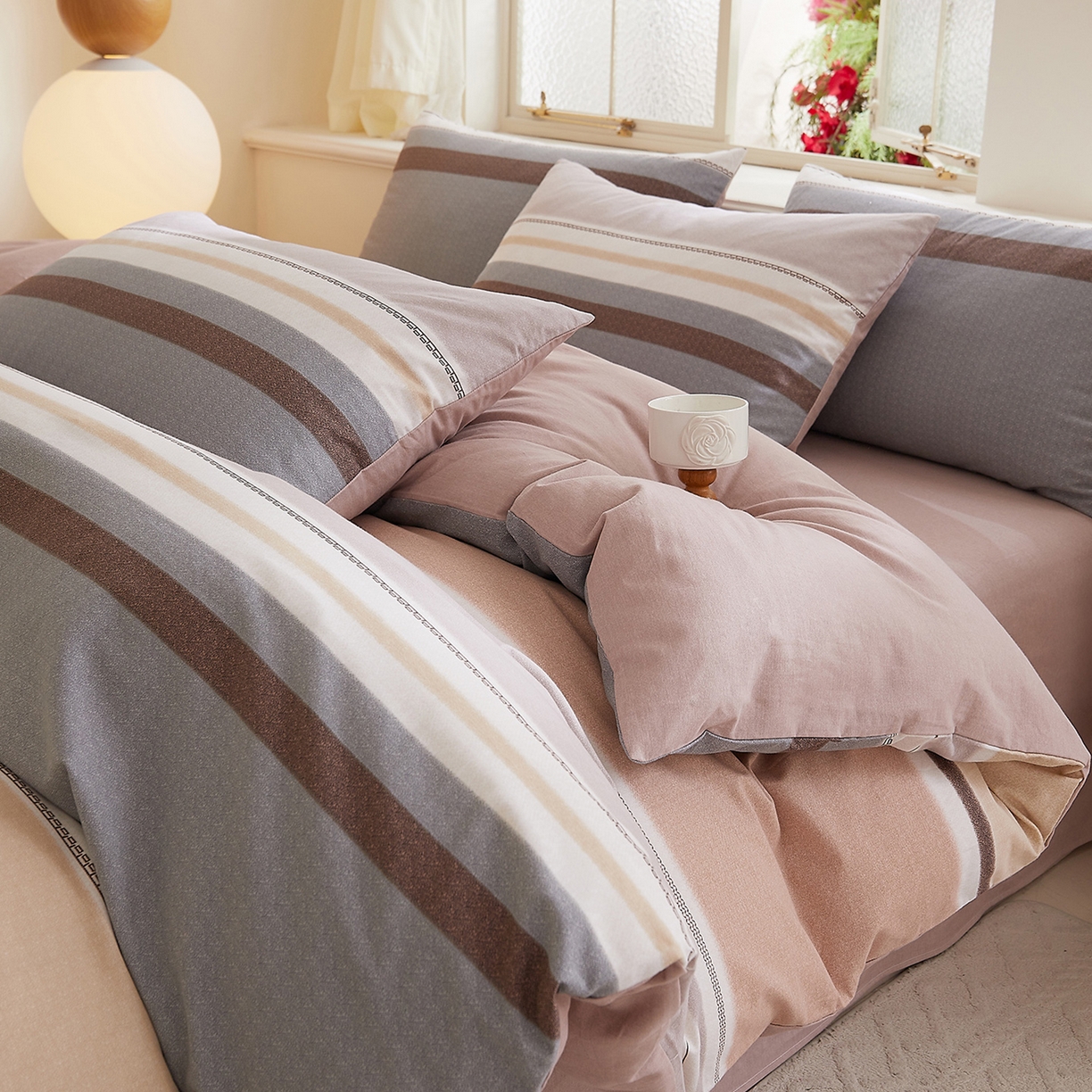 DoDo 兜兜 2026新款全棉纯棉磨毛印花三四件套 可定做尺寸 艾伦