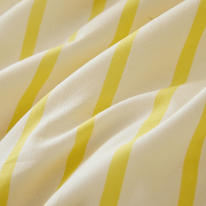 91家纺网 家纺一手货源 找家纺 锦觅 2025新款时尚条纹小清新卡通学生季系列印花绣花全棉纯棉四件套 有钱花