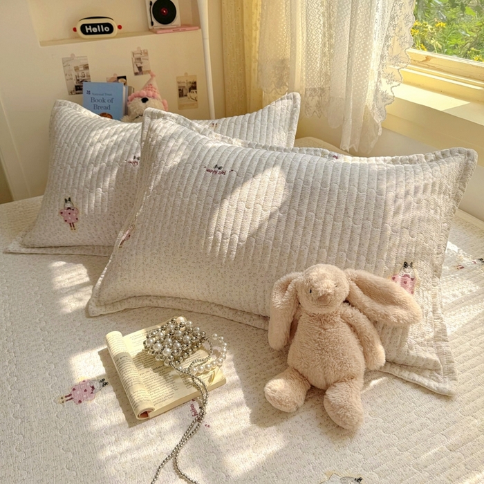 91家纺网 家纺一手货源 找家纺 优兰朵 2025新款夹棉印花包边单床盖 床盖单件 包边床盖-花柯