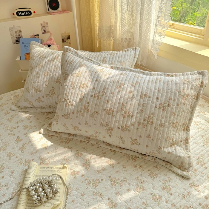 91家纺网 家纺一手货源 找家纺 优兰朵 2025新款夹棉印花包边单床盖 床盖单件 包边床盖-米卡