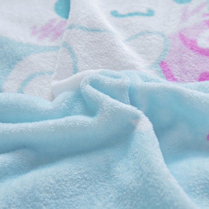 91家纺网 家纺一手货源 找家纺 乐秀家纺 2025新款大版三丽鸥牛奶绒被子六件套 蛋糕玉桂狗