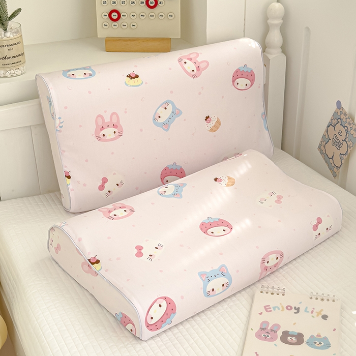 91家纺网 家纺一手货源 找家纺 良佐生活 2025新款铂金棉乳胶枕套 喵生活