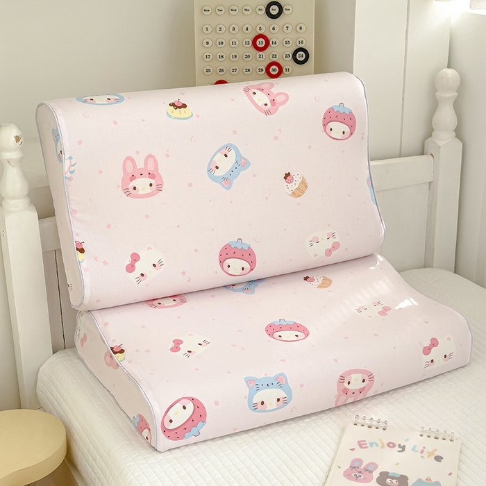 91家纺网 家纺一手货源 找家纺 良佐生活 2025新款铂金棉乳胶枕套 喵生活