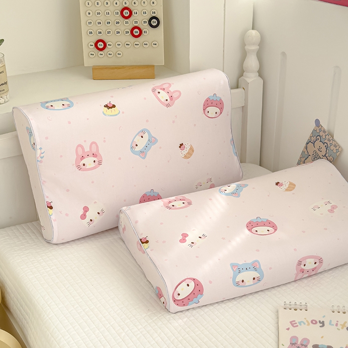 91家纺网 家纺一手货源 找家纺 良佐生活 2025新款铂金棉乳胶枕套 喵生活