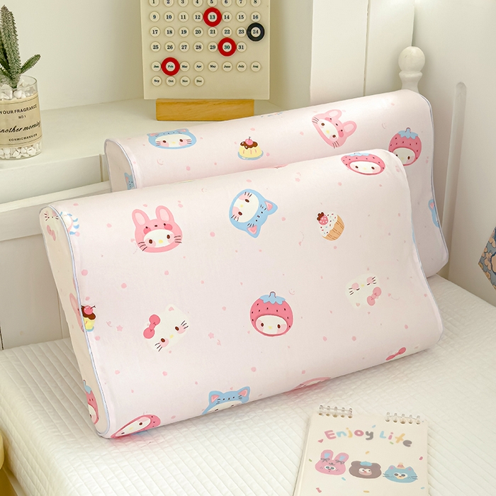 91家纺网 家纺一手货源 找家纺 良佐生活 2025新款铂金棉乳胶枕套 喵生活