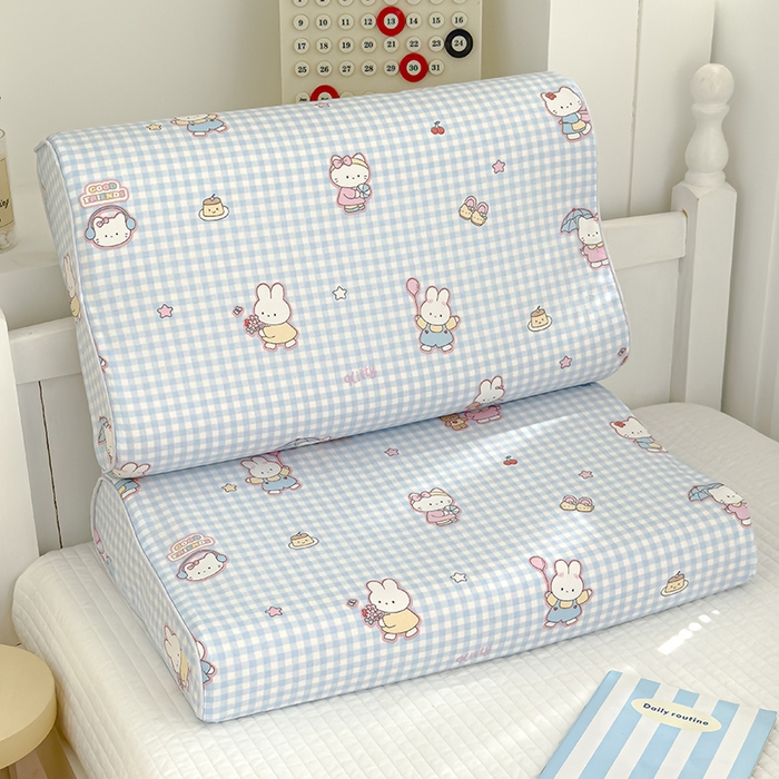 91家纺网 家纺一手货源 找家纺 良佐生活 2025新款铂金棉乳胶枕套 乐兔生活-兰