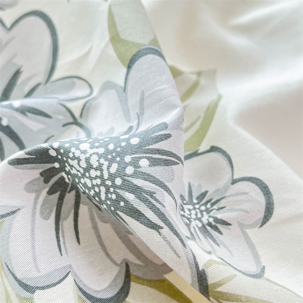 91家纺网 家纺一手货源 找家纺 红馆 2025年全棉12868印花系列四件套 暗香