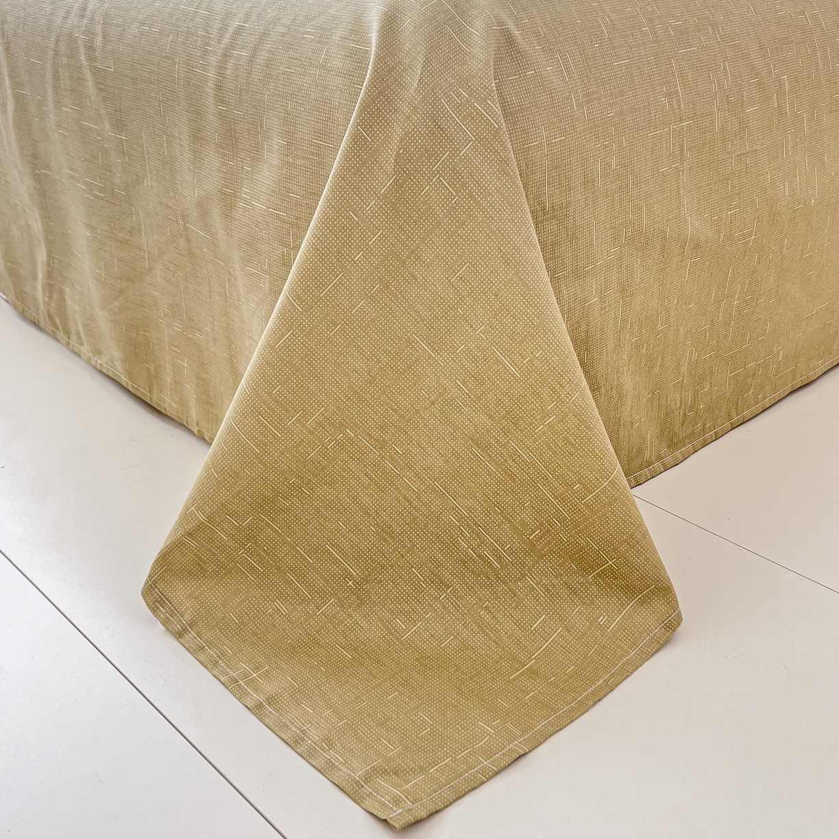 91家纺网 家纺一手货源 找家纺 红馆 2025年全棉12868印花系列四件套 冬日街灯-咖