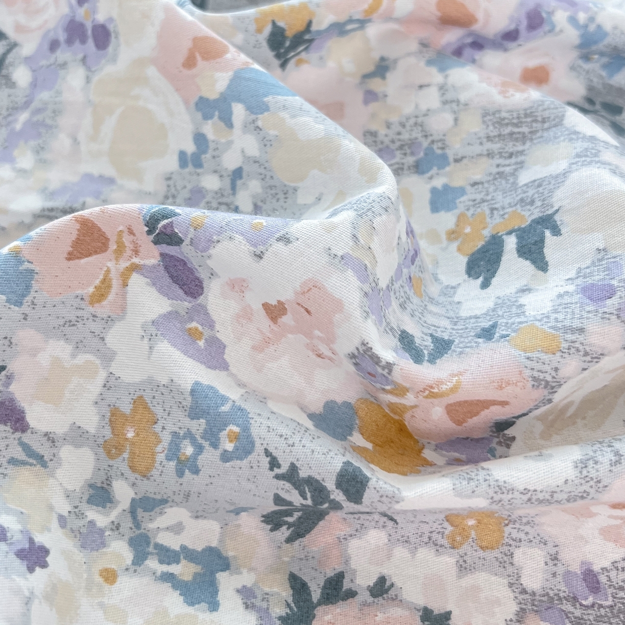 91家纺网 家纺一手货源 找家纺 红馆 2025年全棉12868印花系列四件套 繁园