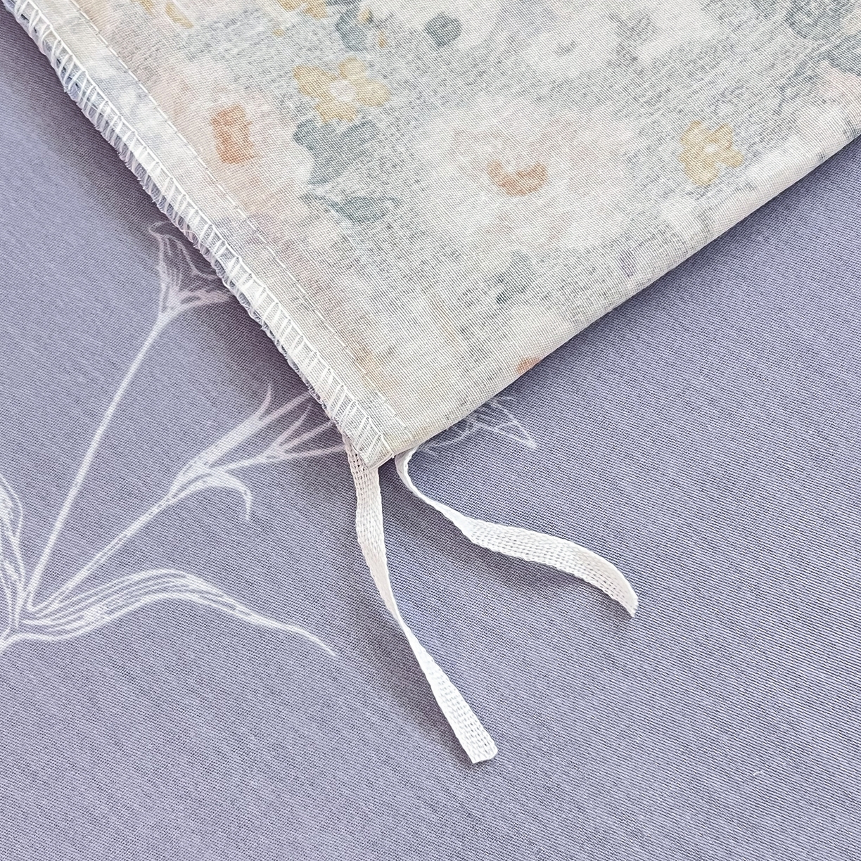 91家纺网 家纺一手货源 找家纺 红馆 2025年全棉12868印花系列四件套 繁园