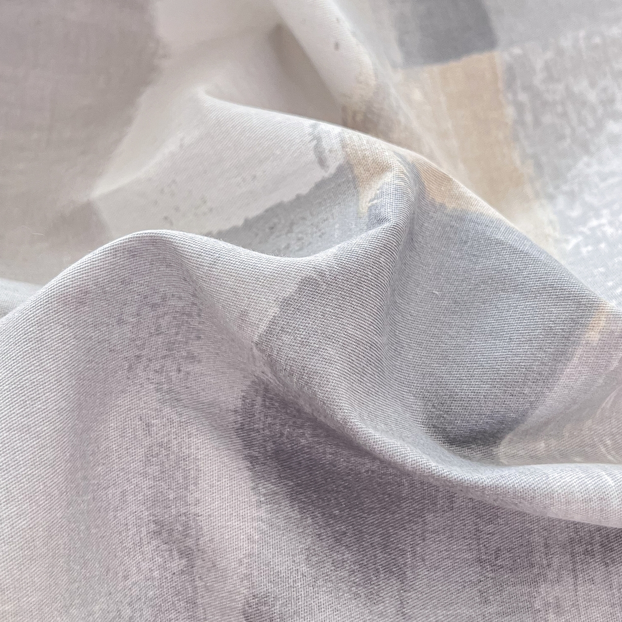 91家纺网 家纺一手货源 找家纺 红馆 2025年全棉12868印花系列四件套 简朴咖