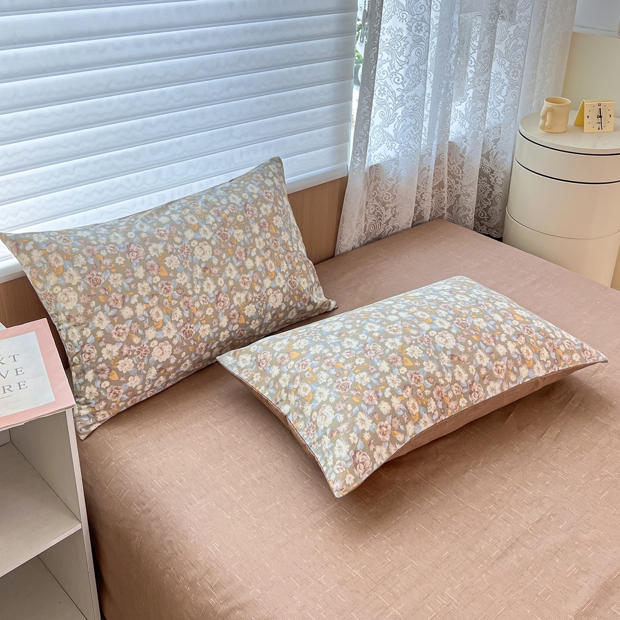 91家纺网 家纺一手货源 找家纺 红馆 2025年全棉12868印花系列四件套 沐雨